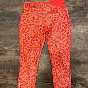 Nike Dry Fit Pink Leopard Print Leggings